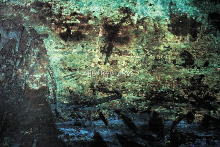 Green Blue Black Stone Texture — photographic texture 01 — 31