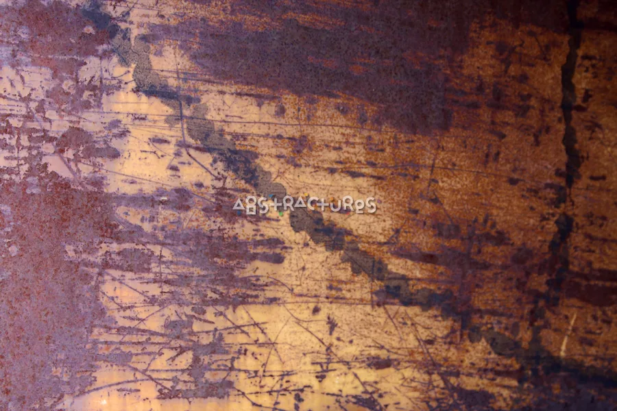 Scratched Yellow Rusty Metal Texture — photographic texture 33 — 25