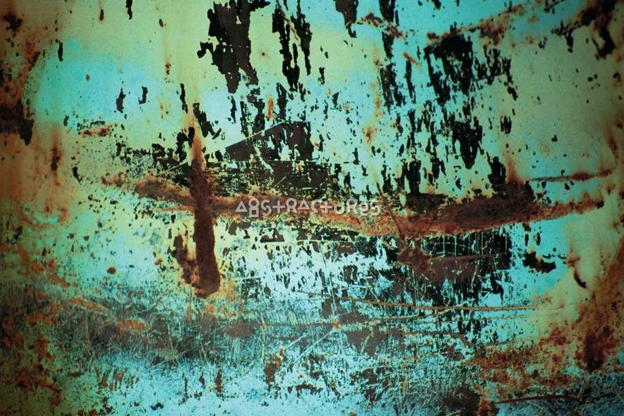 Multicolored Green Blue Rusty Texture — photographic texture 02 — 25