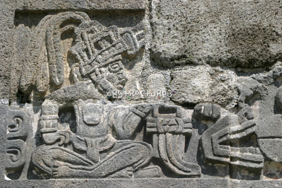 Mayan Aztec Abstract Texture Backgrounds — photographic texture 24 — 40