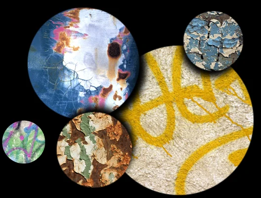 Circular crops from the Texture Collection 7 texture collection
