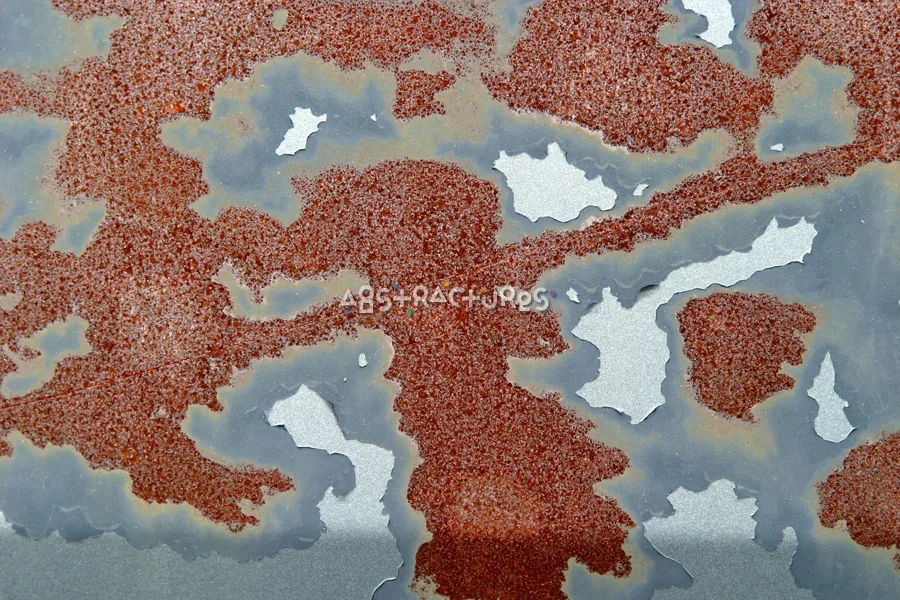 Blue Silver Rust Abstract Texture — photographic texture 12 — 23
