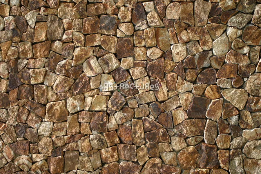 Brown Stone Wall Abstract Texture — photographic texture 18 — 19