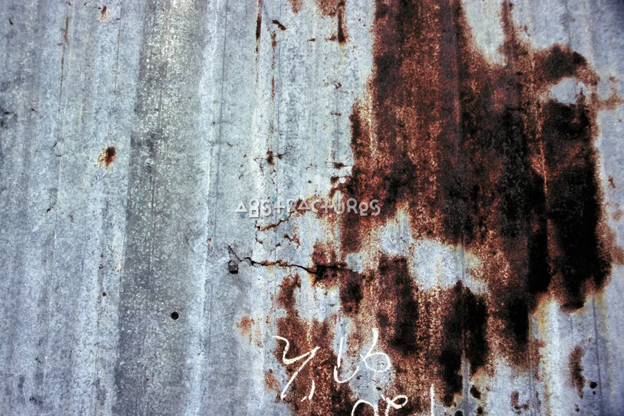 Corrigated Rusty Metal Background Texture — photographic texture 04 — 13