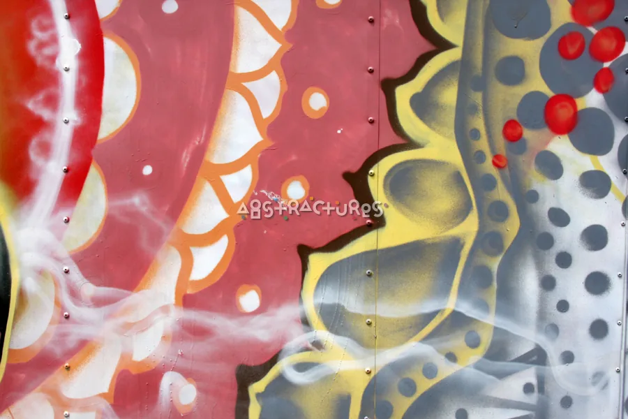 Colorful Graffiti Abstract Metal Texture — photographic texture 50 — 14