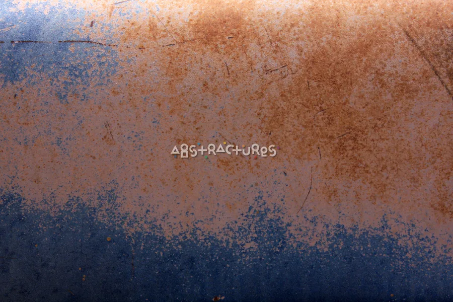 Blue Brown Rusty Metal Texture — photographic texture 32 — 14