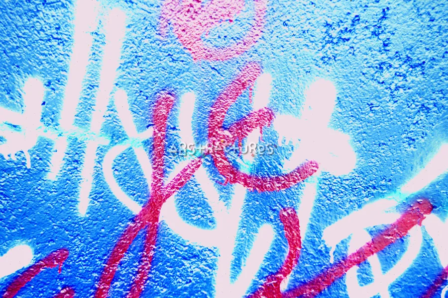 Multicolored Graffiti Abstract Texture Background — photographic texture 09 — 25