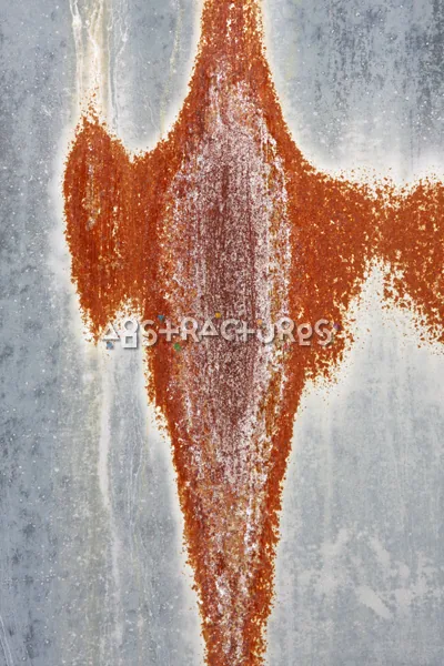Silver Striped Rusty Metal Texture — photographic texture 33 — 07