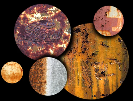 Circular crops from the Texture Collection 6 texture collection