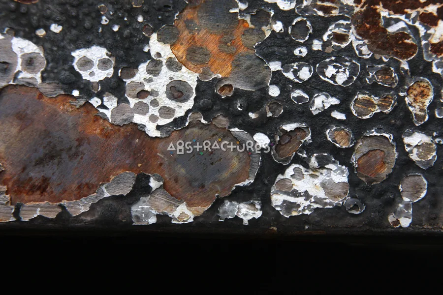 Black Spotted Rusty Metal Texture — photographic texture 33 — 38