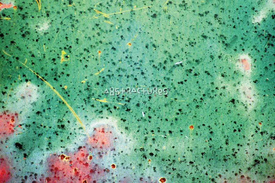 Green Red Spotted Metal Texture — photographic texture 03 — 06