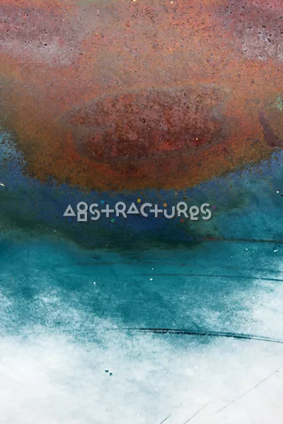 Blue Rusty Abstract Metal Texture — photographic texture 46 — 24