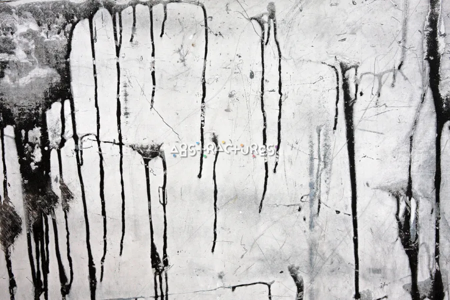 Black Dripping Paint Abstract Texture — photographic texture 47 — 26