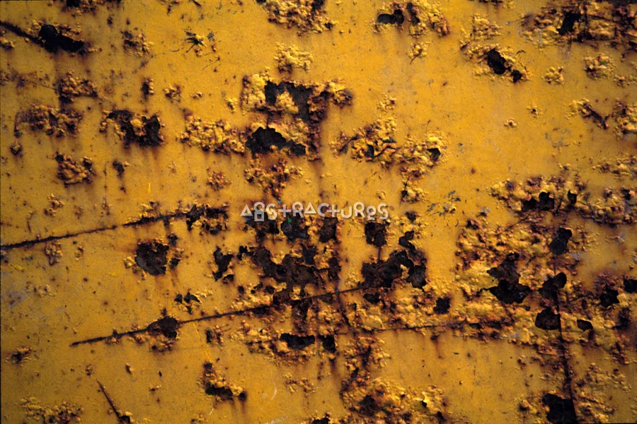 Yellow Black Metal Texture Background — photographic texture 06 — 04
