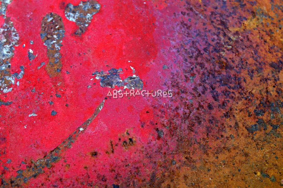 Red Purple Rust Abstract Texture — photographic texture 14 — 02