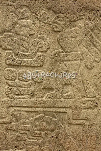 Mayan Stone Carved Abstract Texture — photographic texture 45 — 17