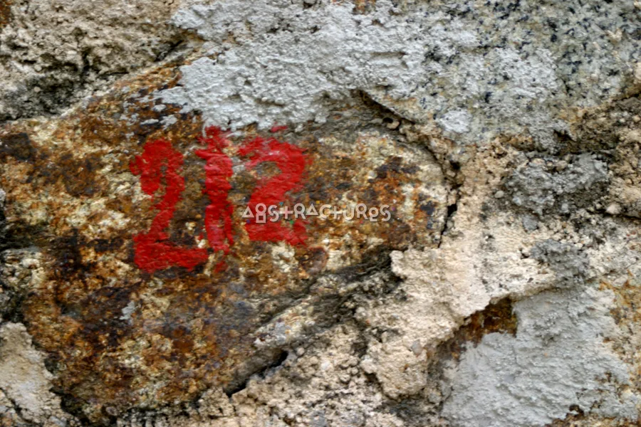 Red Painted Stone Texture Background — photographic texture 03 — 20