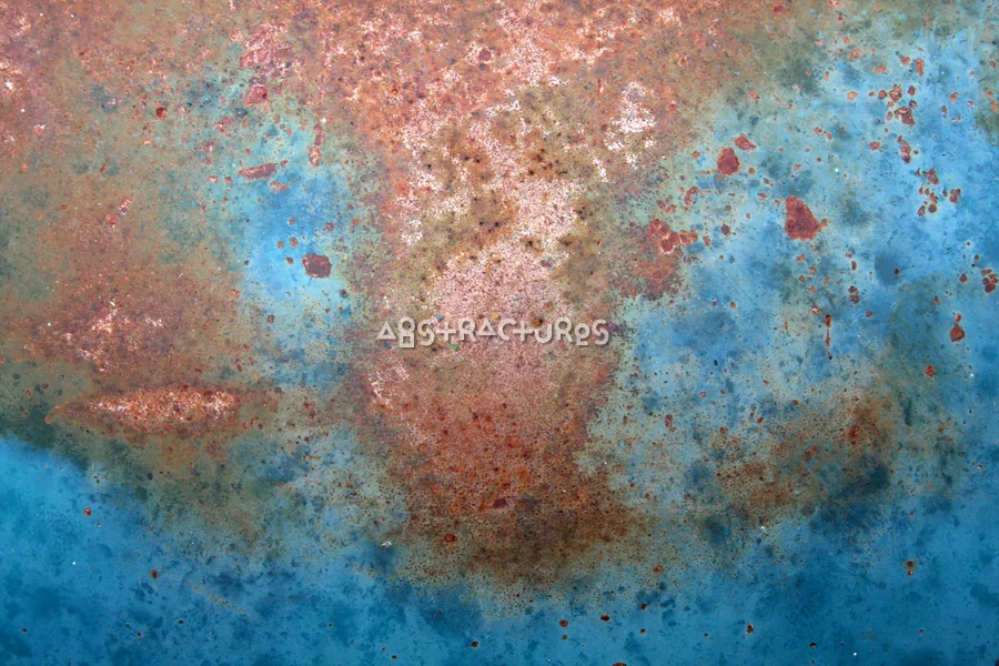 Blue Rusty Abstract Texture Background — photographic texture 46 — 27