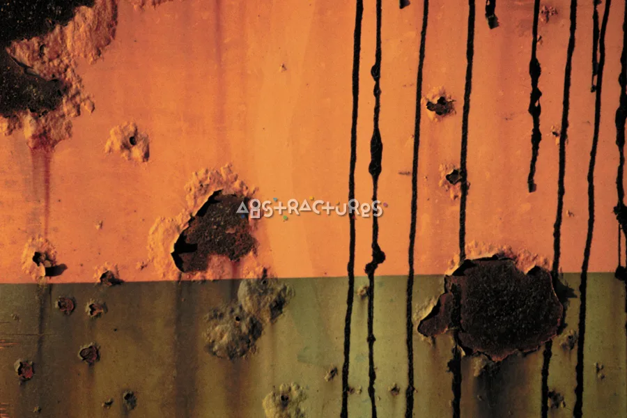 Orange Green Rusted Metal Texture Background — photographic texture 01 — 09