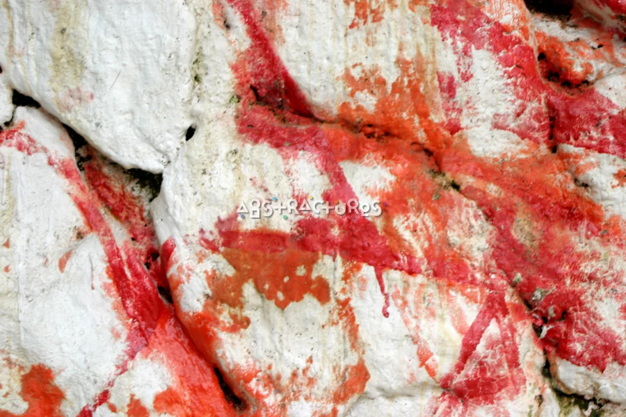 Red White Painted Stone Texture — photographic texture 08 — 22