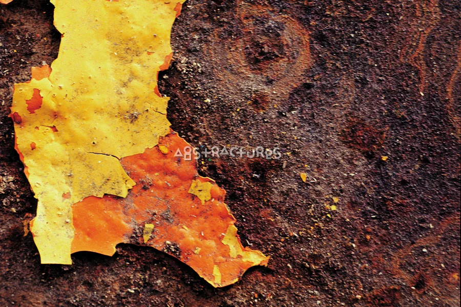 Yellow Orange Rusty Metal Texture — photographic texture 02 — 06
