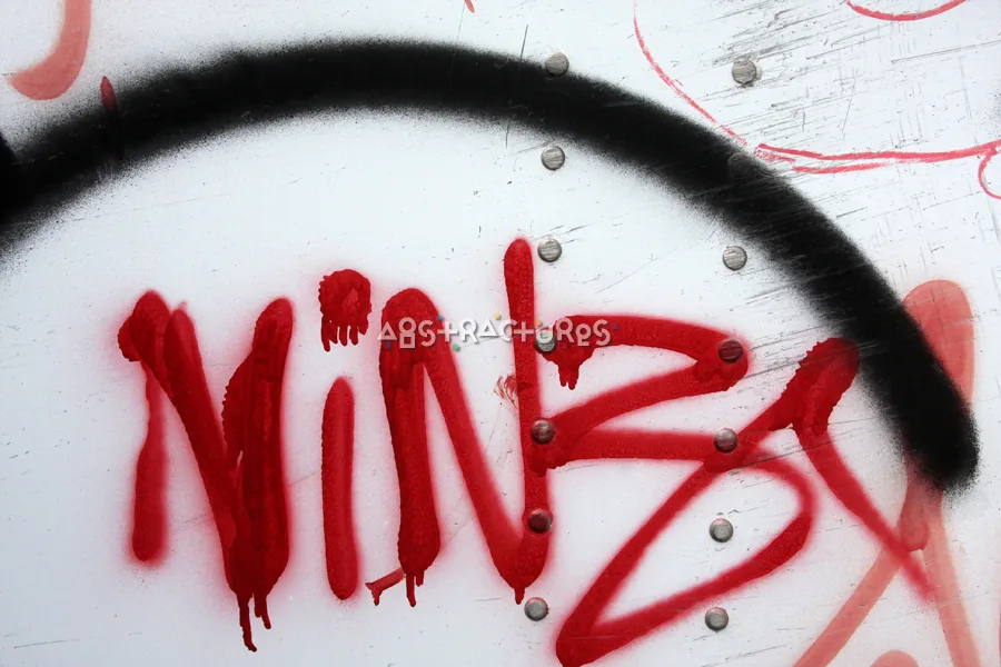 Red White Graffiti Abstract Texture — photographic texture 50 — 03