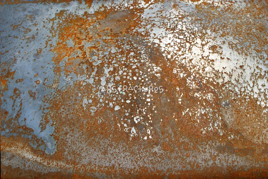 Blue Silver Rusty Abstract Texture — photographic texture 13 — 01