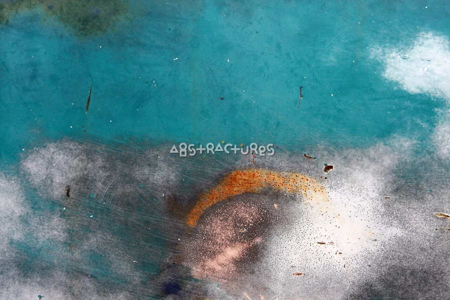 Blue White Abstract Metal Texture — photographic texture 46 — 35