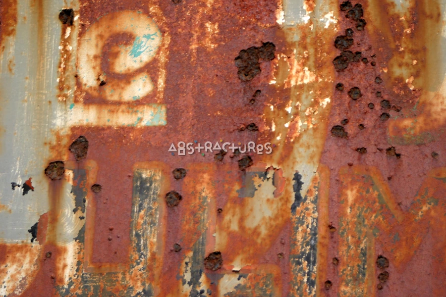 Corroded Metal Abstract Texture Background — photographic texture 17 — 06