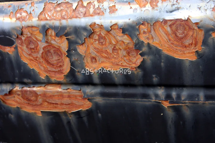 Black Rusty Metal Abstract Texture — photographic texture 30 — 27