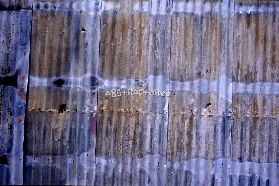 Corrugated Aluminum Siding Metal Texture — photographic texture 06 — 15