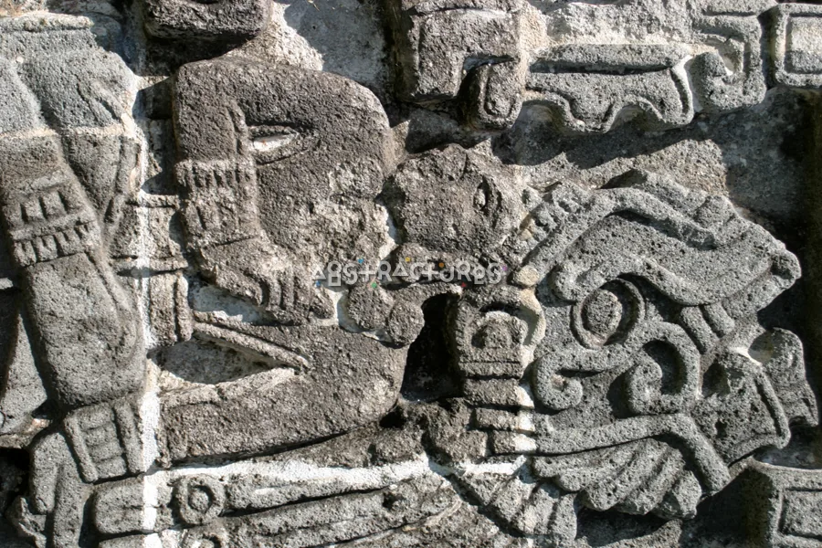 Mayan Aztec Abstract Texture Backgrounds — photographic texture 23 — 13