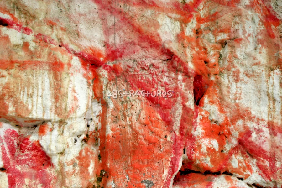 White Red Graffiti Abstract Texture — photographic texture 08 — 16