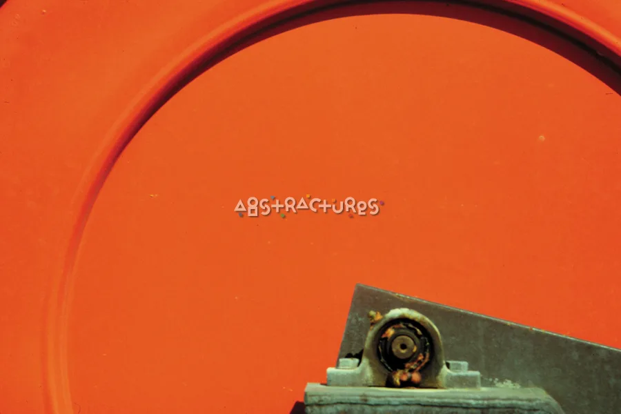 Orange Semi-Circle Metal Texture Background — photographic texture 03 — 24