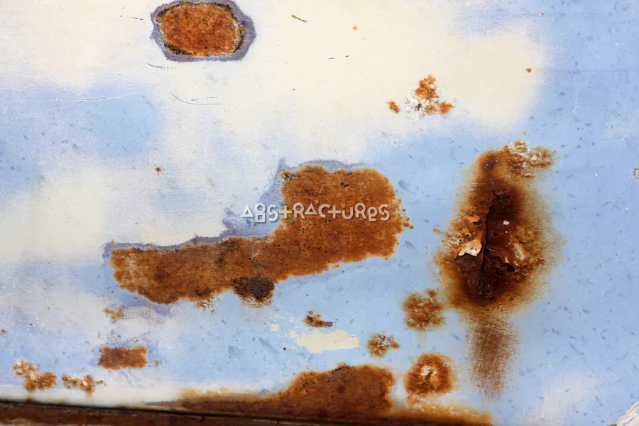 Sky Blue White Metal Texture — photographic texture 30 — 24