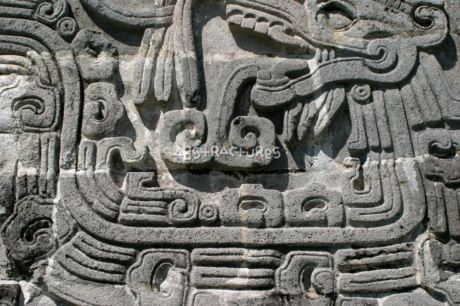 Mayan Aztec Abstract Texture Backgrounds — photographic texture 23 — 03