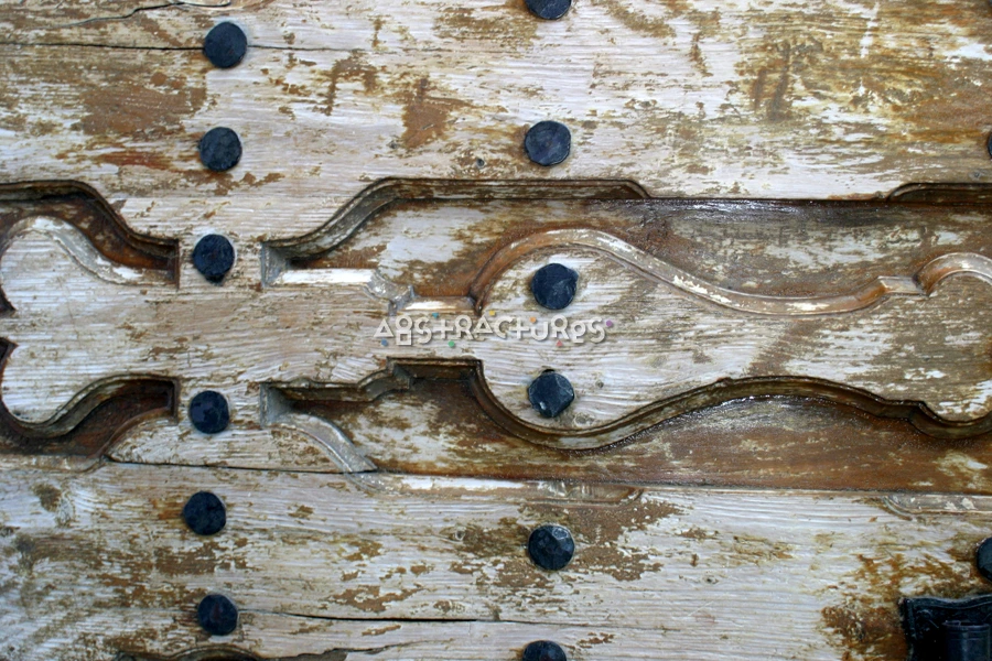 Wooden Door Abstract Texture Background — photographic texture 17 — 07