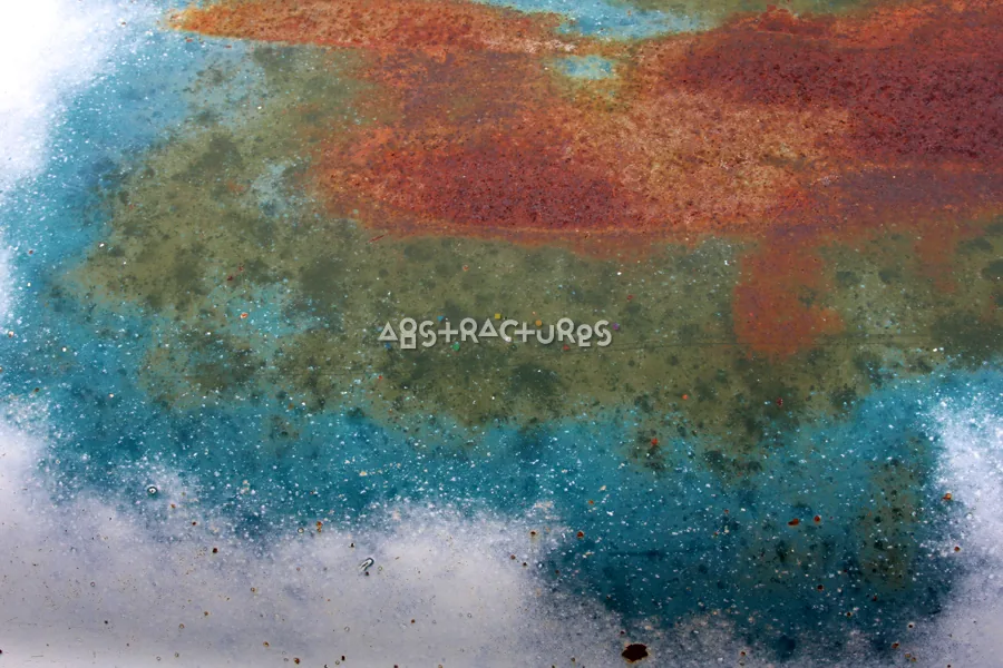 Blue Green Rusty Abstract Texture — photographic texture 46 — 38