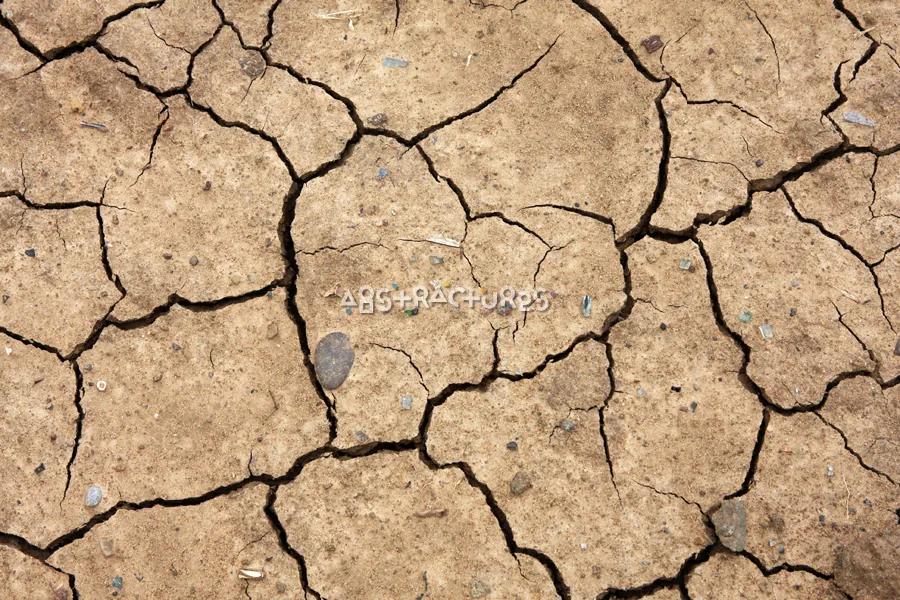 Drought Cracked Mud Abstract Texture — photographic texture 52 — 26