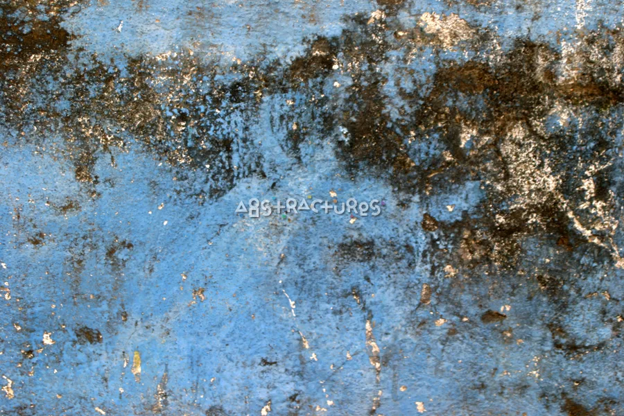 Blue Cement Painted Metal Texture — photographic texture 06 — 35