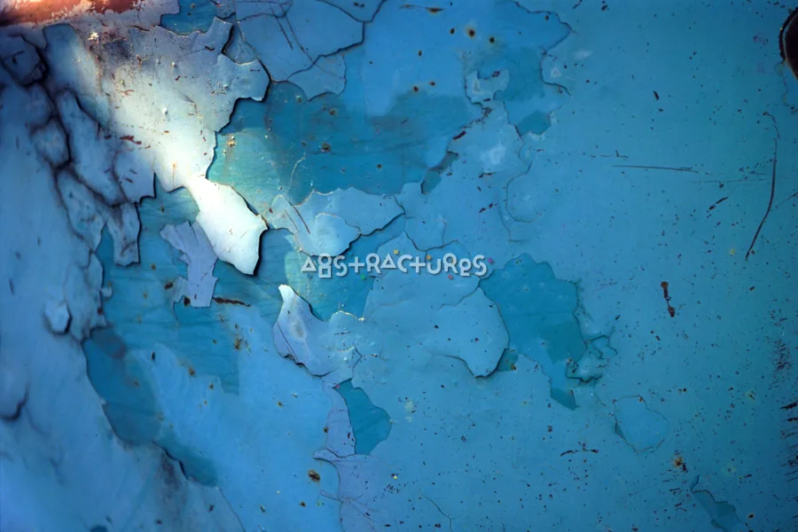 Teal Painted Metal Abstract Texture — photographic texture 09 — 14