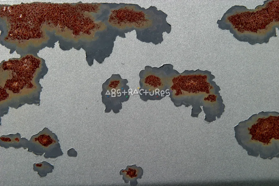 Metallic Silver Rusty Abstract Texture — photographic texture 14 — 01