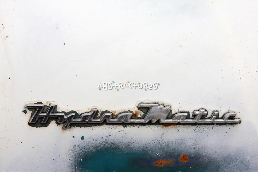 Typography HydraMatic Abstract Metal Texture — photographic texture 51 — 32