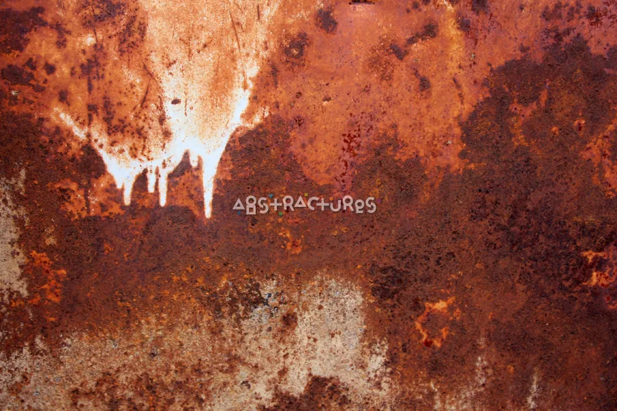 White Brown Rusty Metal Texture — photographic texture 33 — 32