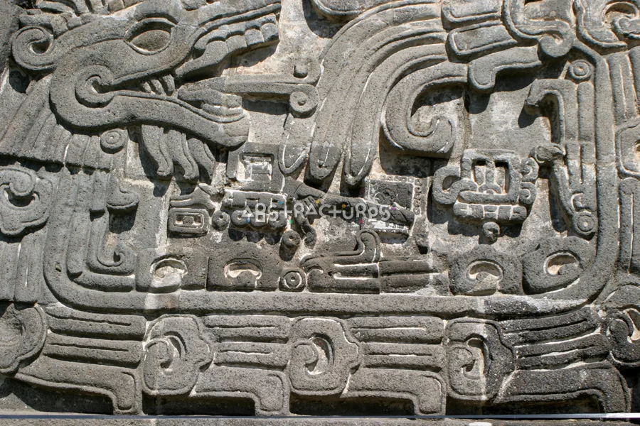 Mayan Aztec Abstract Texture Backgrounds — photographic texture 23 — 18