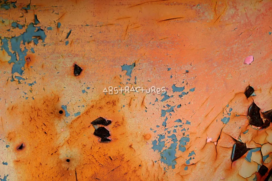 Orange Blue Metal Texture Background — photographic texture 14 — 25