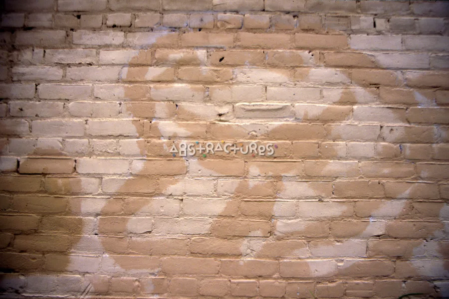 Tan Brick Wall Painted Texture — photographic texture 05 — 23
