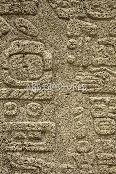 Mayan Stone Carved Abstract Texture — photographic texture 45 — 20