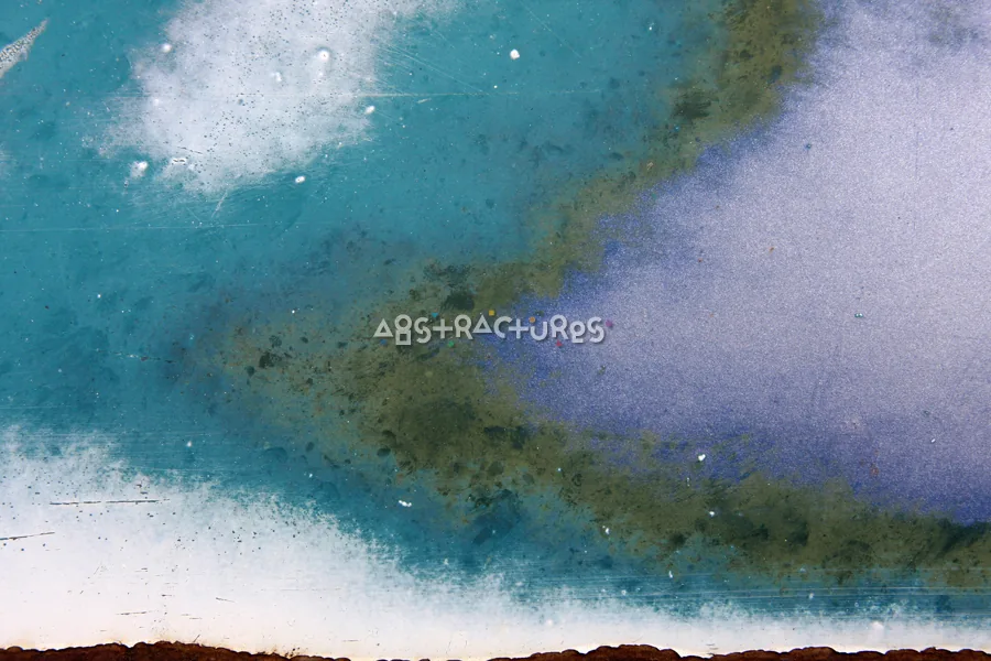 Blue Green Abstract Metal Texture — photographic texture 46 — 02