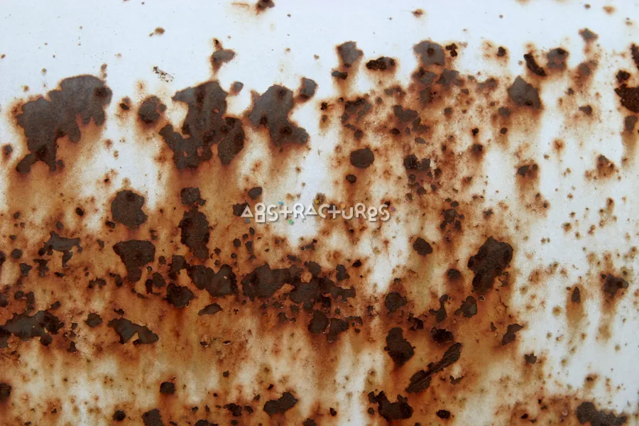 White Spotted Rusty Metal Texture — photographic texture 12 — 39